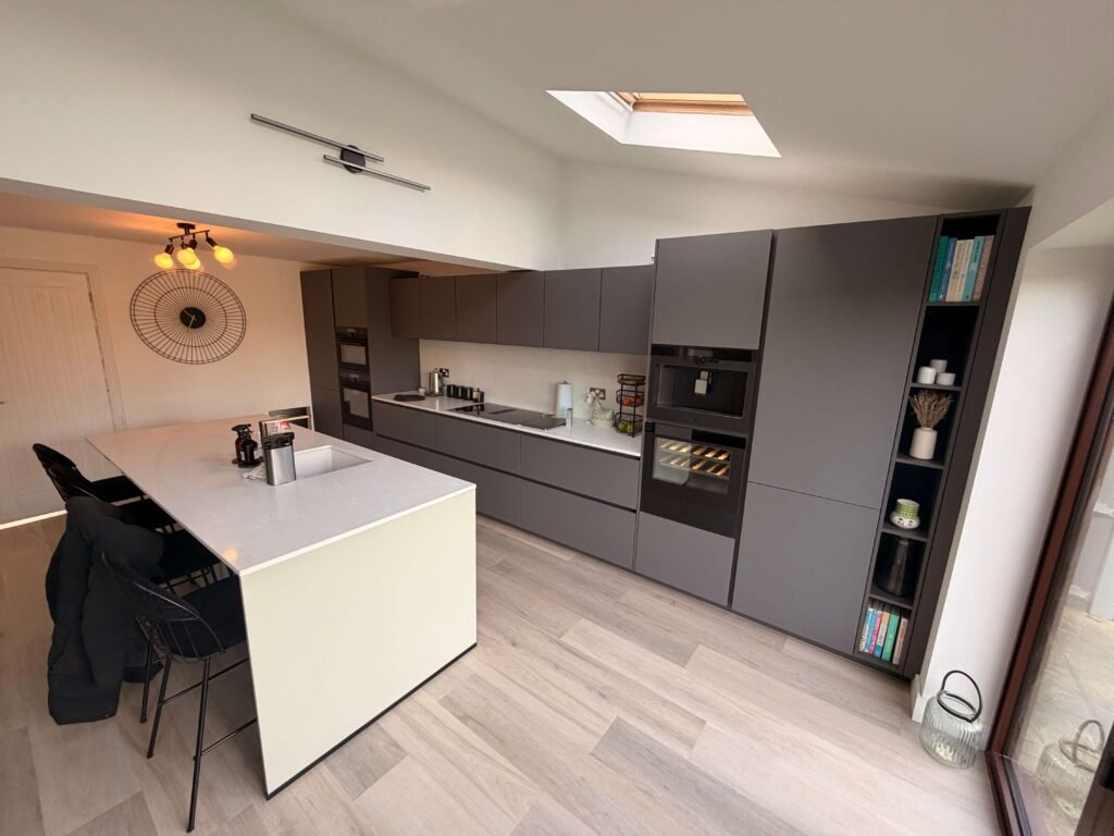 Kitchen installation service by Procut Carpentry ensuring accurate setup and high-quality finishes.