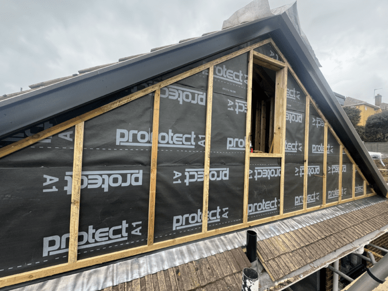 Saltdean Loft Conversion Update:  Composite Cladding and Final Stages