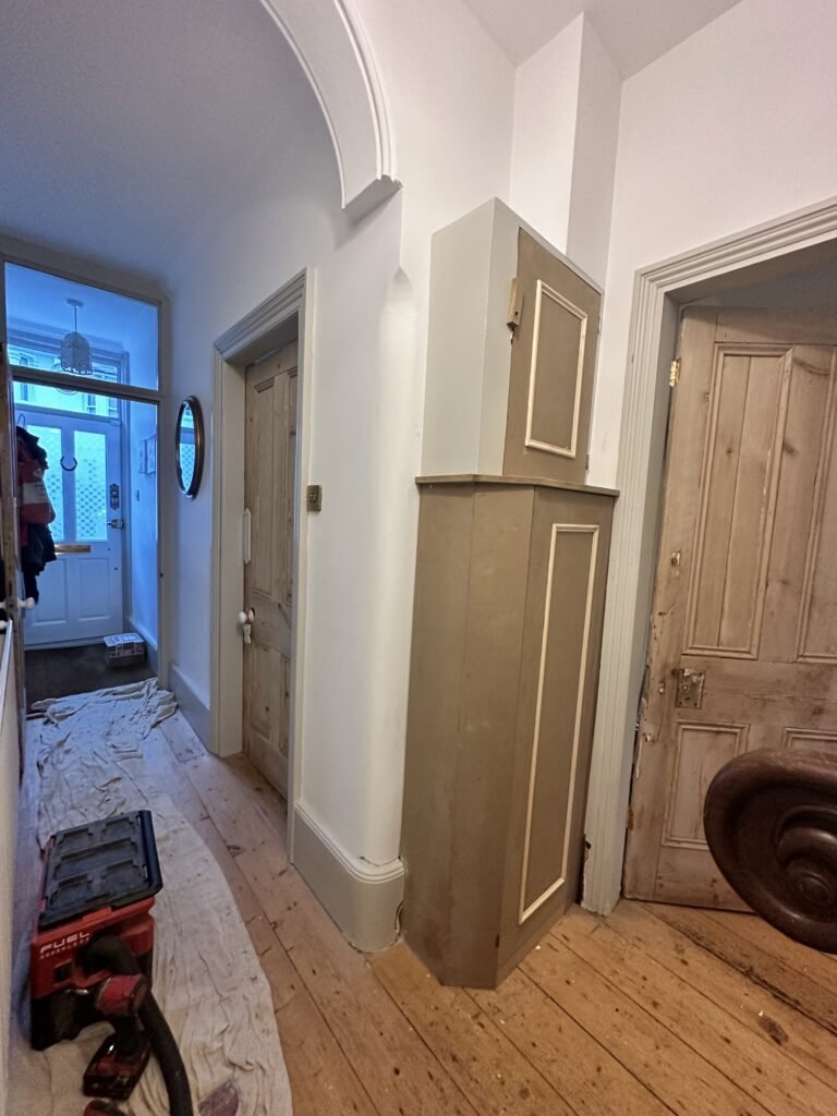 Precision carpentry in bedroom renovations for Hove HMO project