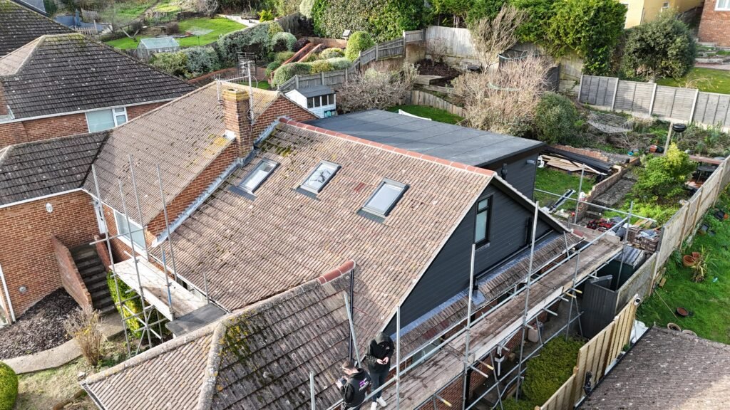 Detailed loft framing and structural carpentry work in Saltdean by Procut Carpentry.