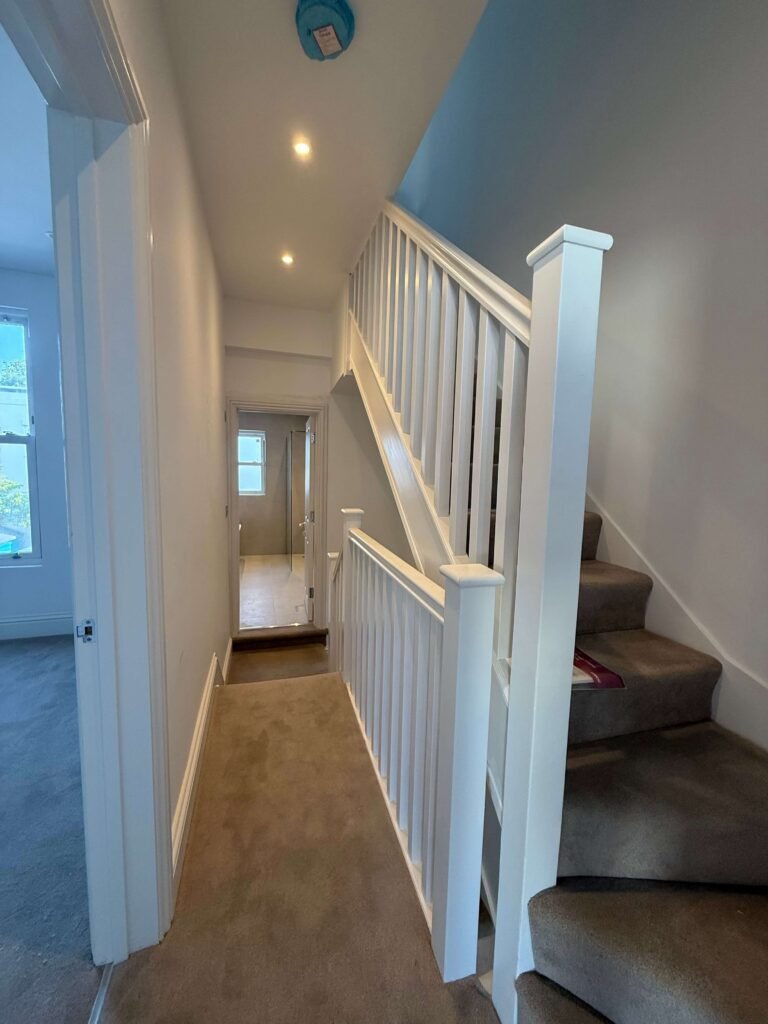 Skirtings fitted with precision across ground level of Hove home by Procut Carpentry.